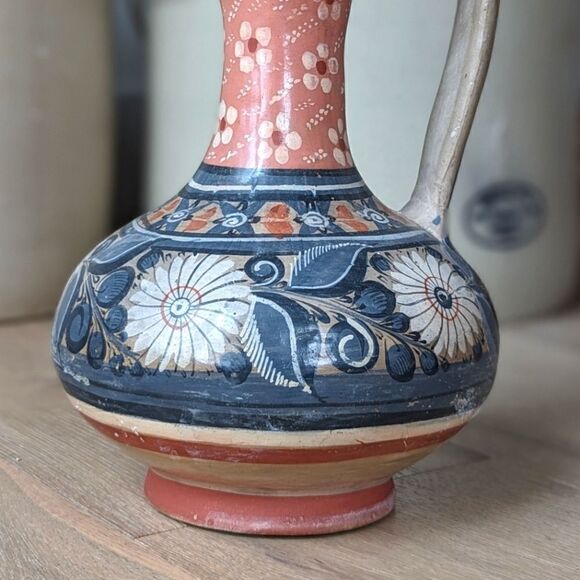 Vintage Tonala Folk Art Vessel - Picture 2 of 4